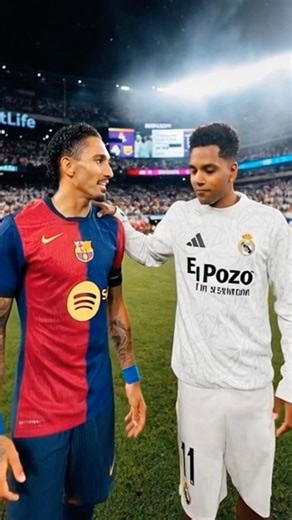 Barcelona and Real Madrid players don’t backflip