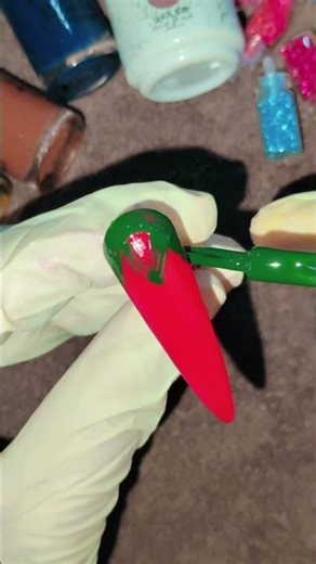 Easy strawberry nail art tutorial 💅✨😻#nailart #nails #naildesign #masoomsharma #haryanvisong