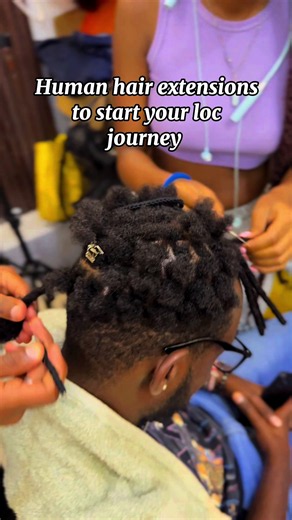 Short Hair to Dreadlock Extensions: Best Starter Method