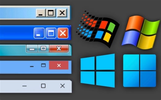 Windows GUI 演变(1984-2023+Beta)
