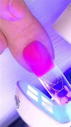 How to Apply Polygel Over Nail Tips‼️ #polygel #nails #nailtutorial