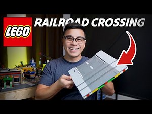 LEGO MILS Roads Get a Railroad Crossing Upgrade - LEGO TUTORIAL SERIES