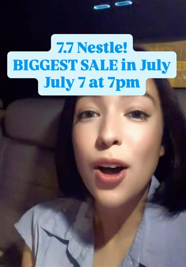 BIGGEST SALE ng Nestle this July!!! 7.7 at 7pm!!! Register below! #Nestle #GrocerySALE #FYP #groceries #77tiktokshopsale
