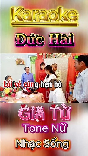 Giã Từ Tone Nữ Nhạc Sống | Bolero - Beat Chuẩn Dễ Hát #karaoke #bolero #tonenu
