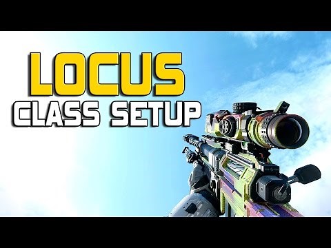 Best "LOCUS" Class Setup! - Quickscoping Class (BO3 Best Class Setups)