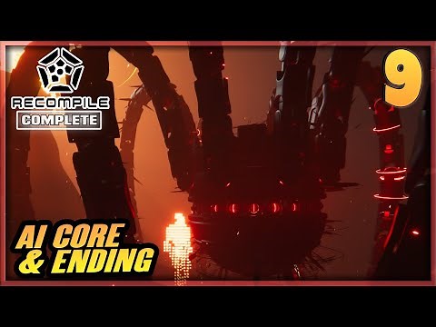 9 | RECOMPILE Gameplay Walkthrough - AI Core / Final Boss Hyperspider / Ending | PC Xbox PS5