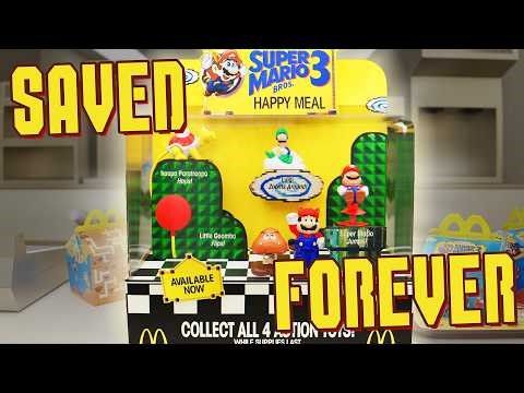 Super Mario Bros. 3 McDonald's Happy Meal Toys 3D Scanned!
