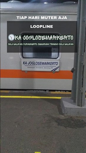 Loopline KA Joglosemarkerto ‼️ Mudah #travel Keliling Jateng