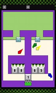 Another race in the square world!! 🟦🟥🟨🟩 #square #squarerace #racing #racingsquare #squarebattle