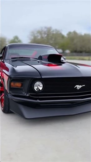 This custom 1969 Ford Mustang Boss 429 is absolutely INSANE 🔥 #mustang #musclecar #build
