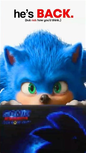 The Old Sonic Movie Design Has RETURNED, But Not How You'd Think.