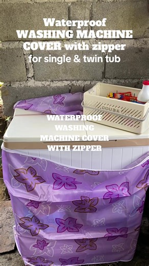 Waterproof Washing Machine Cover: Stylish & Durable