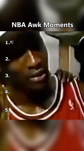 Awk Moments in the NBA 😂 #nba #basketball #sports #funny #michaeljordan #awkward #shorts