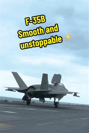 F-35B Lightning II: Smooth and Unstoppable Fighter Jet