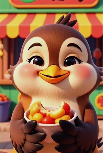 Cute Animated Bird 🐦 | Funny & Adorable Cartoon Video | Kids Animation