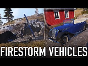 Battlefield 5 - Firestorm - All Transport Vehicles (Cars, Schwimmwagen, Flettner Helicopter)