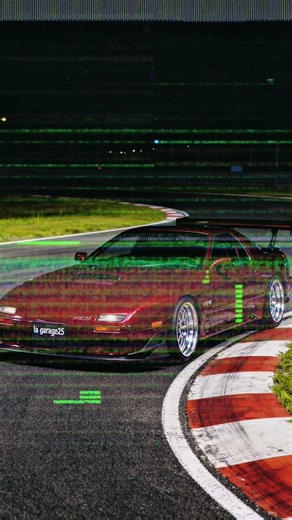 JDM Legend! Modified Mazda RX-7 FC on Track 🔥 #jdm #deephouse #carculture #carmodification