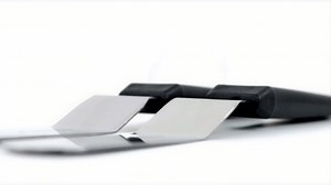 Angled Icing Spatula, Stainless Steel Offset Spatula, Cake Spatula Set of 2 Red 6" & 8"