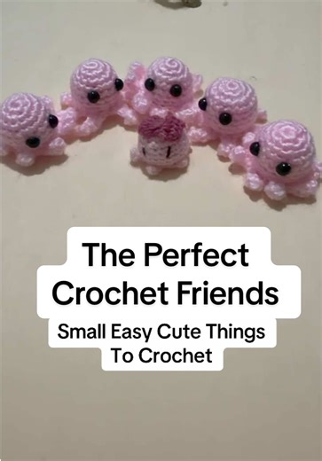 Small easy cute things to crochet small crochet business #smallthings #crochetbusiness #crochetgifts #cutethings #octopus