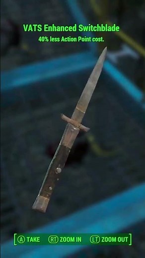 Fallout 4 | Weapon | VATS Enhanced Switchblade
