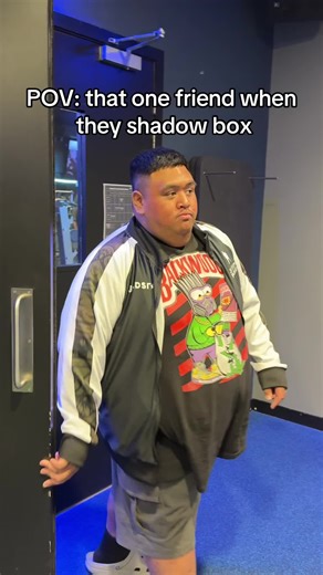 Poly Islander Samoa Boxing: Uce Gang Shadow Boxing POV