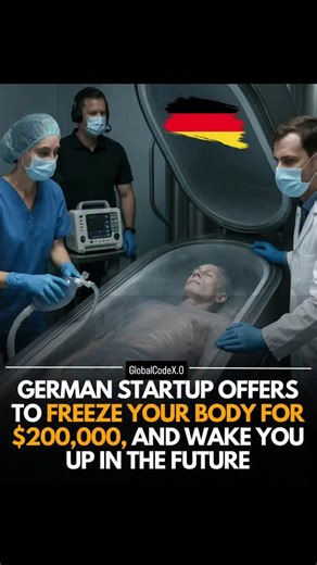 GlobalCodeX on Instagram: "A German startup, Tomorrow Bio, is part of a growing field of cryonics, offering full-body cryopreservation services. This process involves cooling a legally deceased person's body to extremely low temperatures, with the ultimate goal of preserving cells and tissues from decay. The company's service is based on the hope that future medical advancements will possess the technology to repair the damage caused by the initial cause of death and the freezing process, and ul