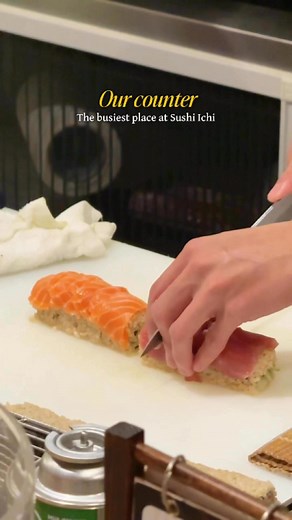 24K views · 17 reactions | Our counter ready to serve you authentic Japanese experience  #sushihanoi #japanesefood | SUSHI ICHI | Facebook