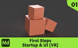First Steps with Substance 3D Modeler - 01 Startup & UI (VR Mode)