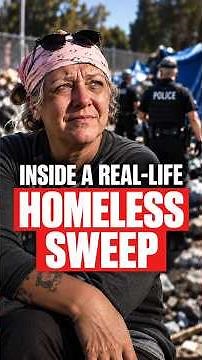 Inside a real-life homeless sweep