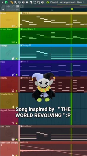 silly song inspired by THE WORLD REVOLVING #tobyfox #deltarune #undertale #song #music