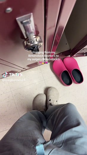 Pink Birkenstock Boston Clogs for Nurses