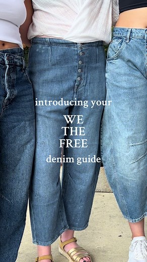 On the hunt for some jeans? Link in bio to shop our #WeTheFree denim. #freepeople #jeans #denim