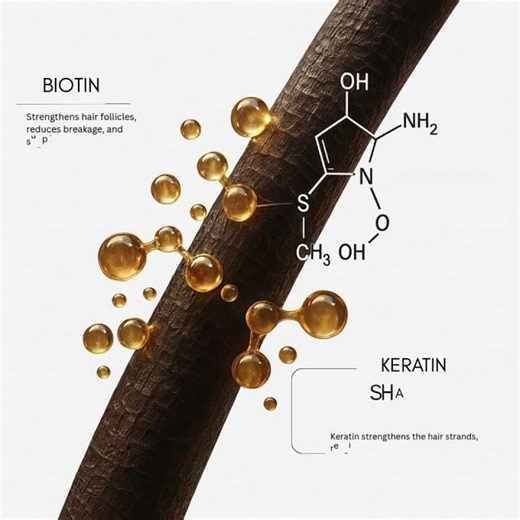 Biotin & Keratin Shampoo Benefits | Stronger, Thicker & Smoother Hair Naturally