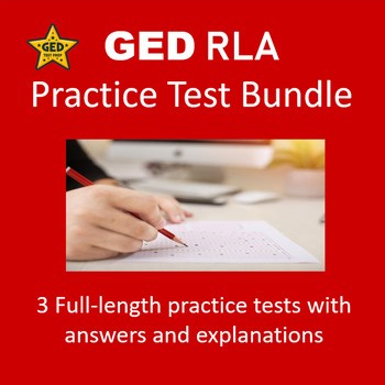 GED RLA Practice Test Bundle