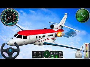 Real Flight Airplane City Pilot Simulator - Plane Boeing Emergency Landing - Android Gameplay