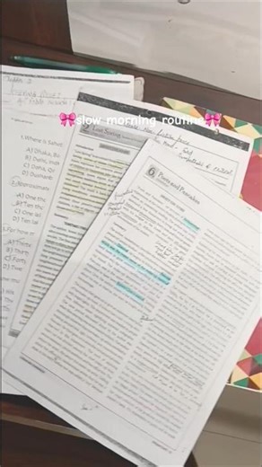 Asthetic Morning Routine of 12th Grader+NEET Aspirant 🎀☀️📚