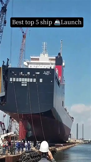 #creatorsearchinsights Bast top 5 ship launch 🥵😱🚢#SeaLife #ShipLife #OceanVibes #SailorLife