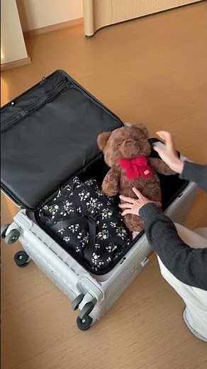 POV: you finally found a suitcase that fits everything #luggage