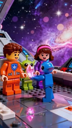 LEGO Space Adventure: Leo & Lila Play Among the Stars with Alien Friends #KidsVideo #LEGOFriends