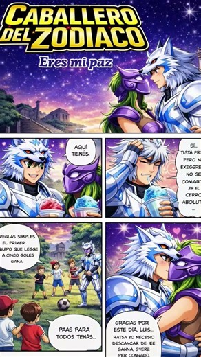 caballeros del zodiaco la fuerza del amor capítulo 56 eres mi paz