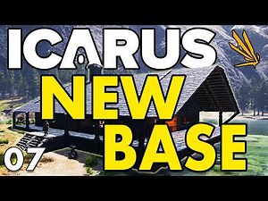 Icarus Base Move-In Day - Interior Layout, Simple Crop Farm and Hunting ep 7