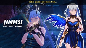 Woju - Jinhsi Halloween New Look With Mega Toggle Mod for Wuthering Waves | WuWa Mods