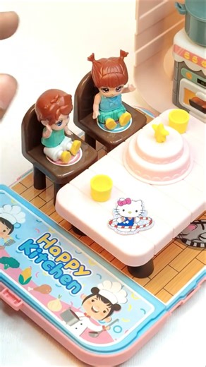 Satisfying Miniature: Doll Kitchen Set Unboxing ASMR (No Talking)