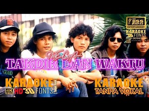 TAKDIR DAN WAKTU - MEGA - KARAOKE HD Tanpa Vocal