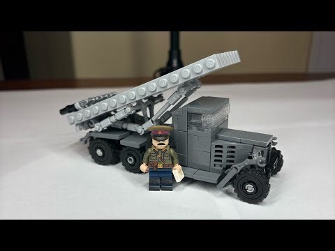 Lego WWII Custom Soviet Katyusha Rocket Launcher (1/45 Scale)