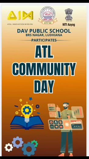 𝐒𝐜𝐡𝐨𝐨𝐥 𝐞𝐧𝐭𝐡𝐮𝐬𝐢𝐚𝐬𝐭𝐢𝐜𝐚𝐥𝐥𝐲 𝐜𝐞𝐥𝐞𝐛𝐫𝐚𝐭𝐞𝐝 𝐀𝐭𝐚𝐥 𝐂𝐨𝐦𝐦𝐮𝐧𝐢𝐭𝐲 𝐃𝐚𝐲. 🌟 A special orientation session was organised for the students of Class IV to introduce them to the innovative learning journey they are to formally begin in Class V. The event was aimed to familiarize them with the objectives and vision of the Atal Tinkering Lab (ATL) and to ignite their curiosity towards science, technology and innovation at an early stage. 🚀 💡 𝐀 𝐡𝐚𝐧𝐝𝐬-𝐨𝐧 𝐚𝐜𝐭𝐢�