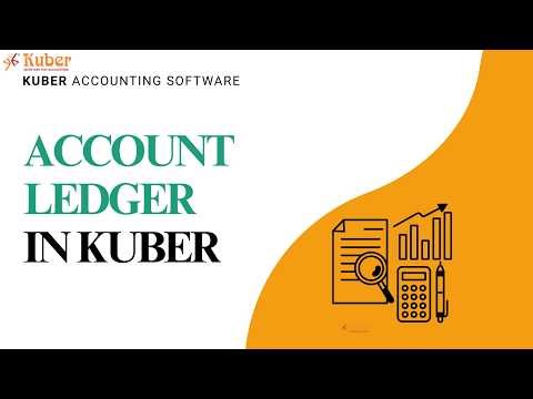Account Ledger in Kuber Accounting Software