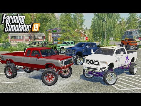 RICH REDNECK GOES TO SEMA! MASSIVE LIFTED TRUCKS