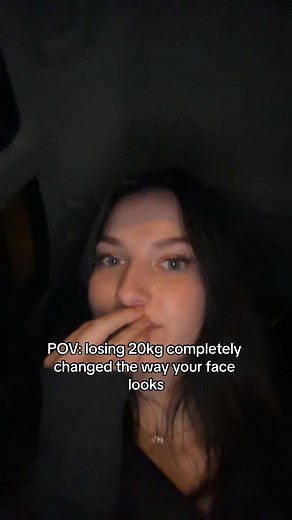 Jumpscare for the first clip but its crazy how much weight came off my face #foryoupage #fyp #weightloss #relatable #fypシ゚viral #caloriedeficit #weightlosstransformation