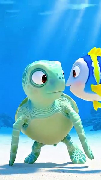 🐢 Baby Turtle’s First Swim… and It’s Pure Chaos 😂 #funny #funnyanimal